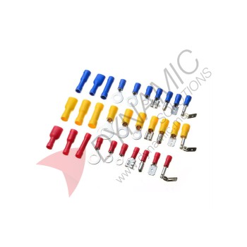 500pcs Insulated Crimp Terminal Assortment Set 500pcs Insulated Crimp Terminal Assortment Set