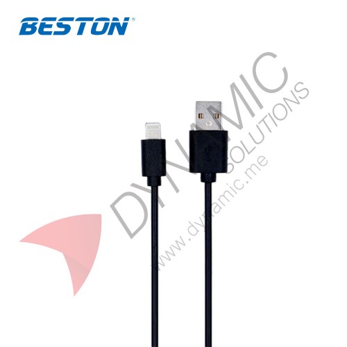 Beston Lightning USB Cable 2A 1 Meter - W1012