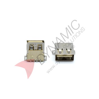 USB Type A 4 Pin SMT Right Angle Female Connector