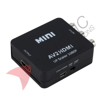 RCA AV to HDMI-Compatible Audio Video Converter
