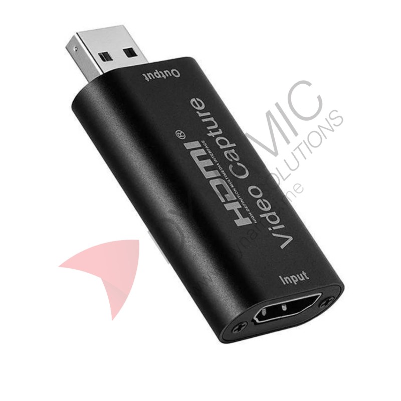 Conqueror Audio and Video Capture HDMI to USB Output Device - GNX007 - Black Conqueror Audio and Video Capture HDMI to USB Output Device - GNX007 - Black