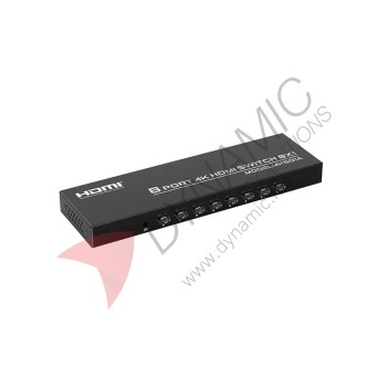 8-port HDMI Video Switch 4k 60hz 