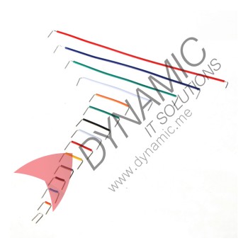 Wire Jumper Kit Box U Shape (140 pcs)