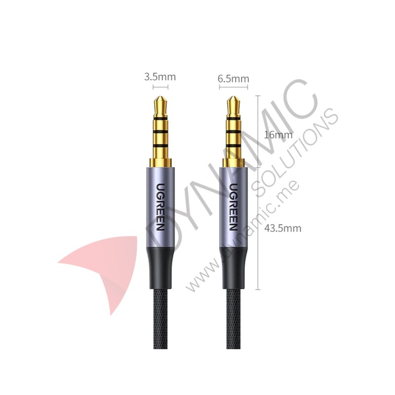 UGreen 3.5mm Audio Cable 4-Pole M/M 1M (10648)