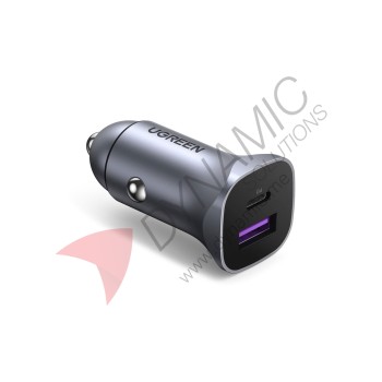 UGreen A+C 2-Port Car Charger PD30W SCP22.5W (CD130-40858)