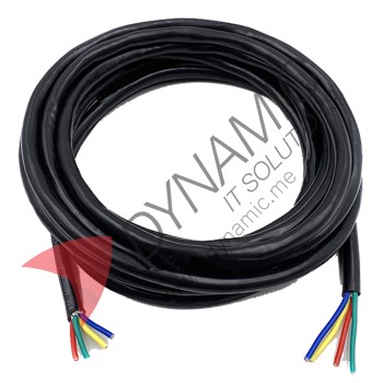 Imported 8 Core 0.33mm2 Shielded Cable (per meter)