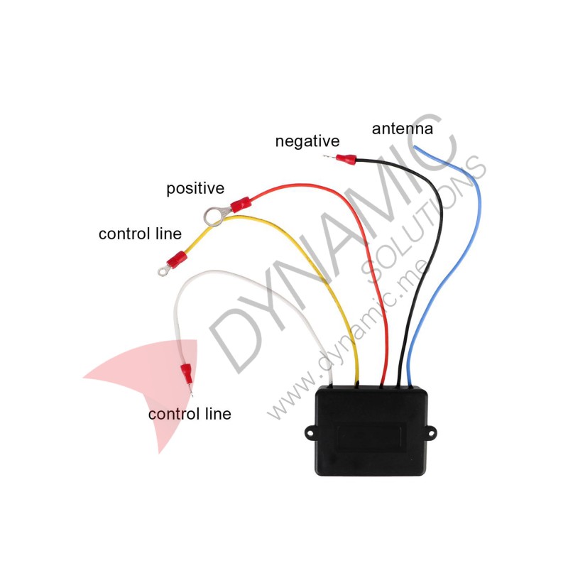 Universal Wireless Winch Remote Control Kit 12V/24V Universal Wireless Winch Remote Control Kit 12V/24V