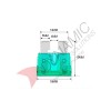 Assorted Car Blade Fuse Kit 100pcs - 2A to 35A Assorted Car Blade Fuse Kit 100pcs - 2A to 35A