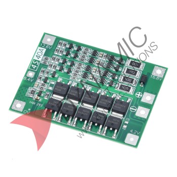 4S 40A 14.8V Li-ion Lithium 18650 Battery Charger BMS