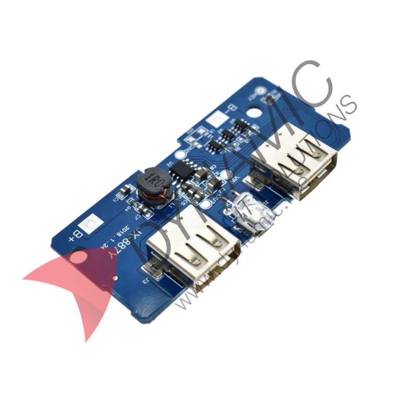 Power Bank Charging Module 2A Dual USB Output Power Bank Charging Module 2A Dual USB Output