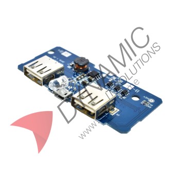 Power Bank Charging Module 2A Dual USB Output Power Bank Charging Module 2A Dual USB Output