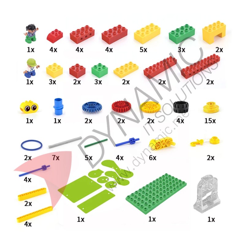LEGO Early Simple Machines Set 9656, STEAM Ages 5+ (102 Pcs)
