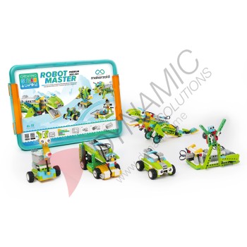Makerzoid Robot Master Premium - 600+ Bricks (Age 6+)