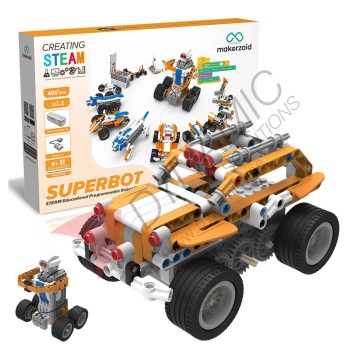 Makerzoid Superbot - 400+ Bricks (Age 6+)