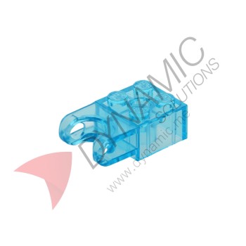 WeDo 2.0 Replacement Part Brick 2x2 with Ball Receptacle Wide and Axle Hole