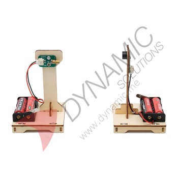 Wooden Infrared Intruder Alarm System for Science Experiments (E-10E)