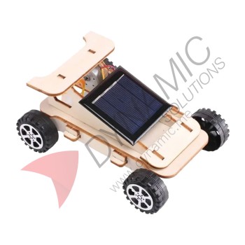 Wooden Solar-Powered Car (T-M294)