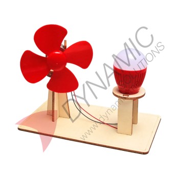 Wooden Wind Generator Alternator for Physics (T-M308)