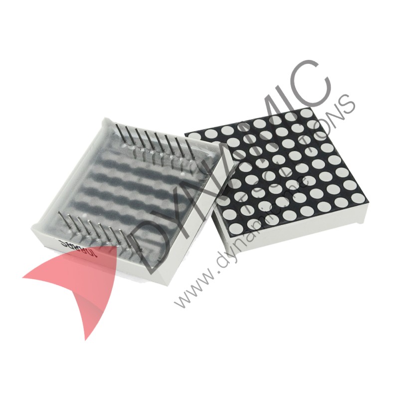 Dot Matrix Display 8x8 3mm Common Anode Dot Matrix Display 8x8 3mm Common Anode