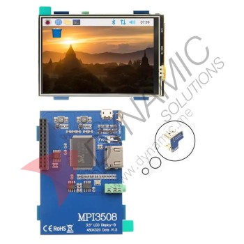 Raspberry Pi 4/5 TFT LCD Display Touch Screen 3.5 Inch