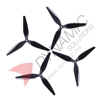Carbon Nylon Propeller HQPROP 3-Blade (4 pcs: 2CW+2CCW)