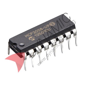 MCP3008 10-bit Analog-to-Digital Converter