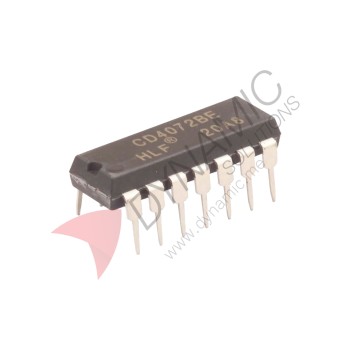 IC CD4072BE - Dual 4-Input OR Gate