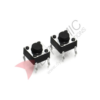 Tactile Push Button 4 Leg 6x6x4.3mm