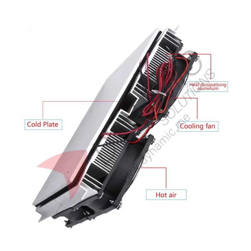Peltier Semiconductor Refrigeration Cooling Plate with Heat Sink 240W