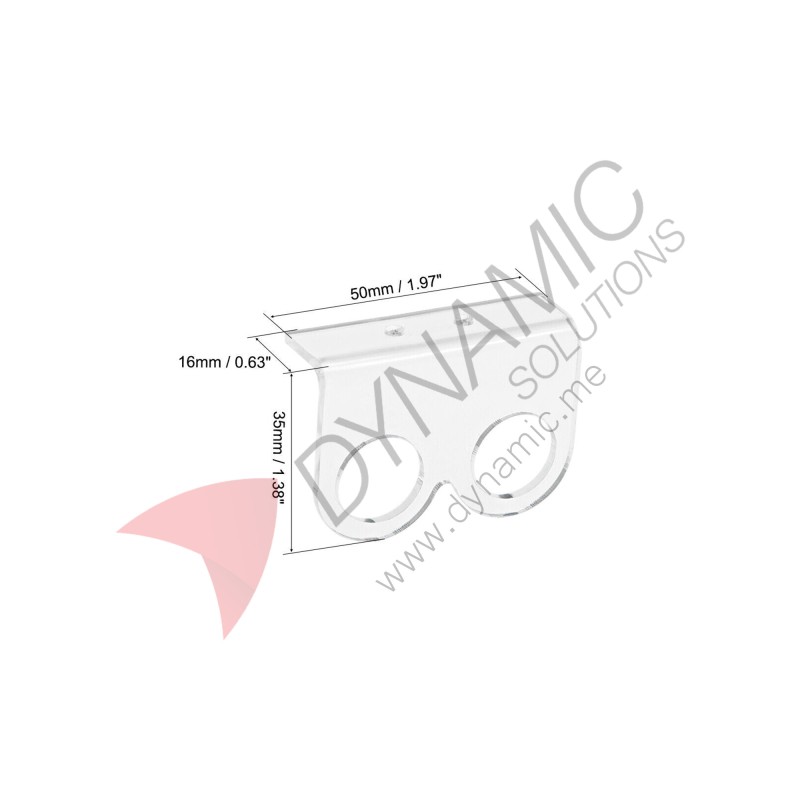 Bracket for HC-SR04 Ultrasonic sensor