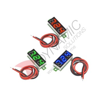 Mini DC Voltmeter 2.5-30V 0.28inch