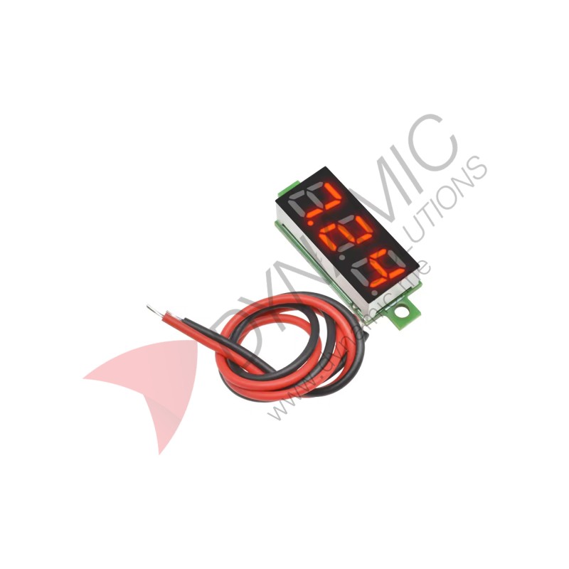 Mini DC Voltmeter 2.5-30V 0.28inch