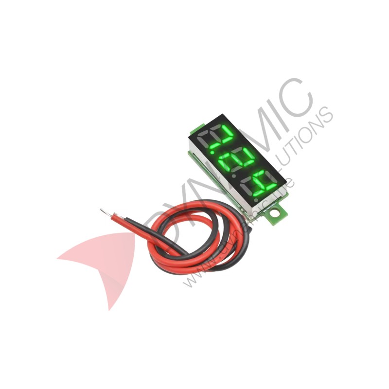 Mini DC Voltmeter 2.5-30V 0.28inch