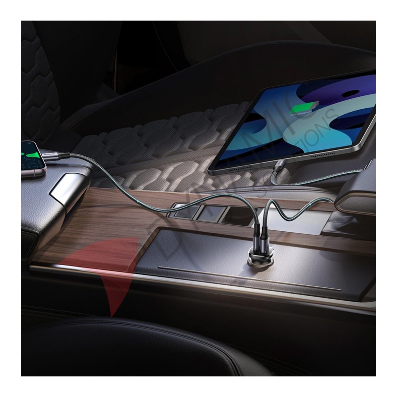 UGreen 2-Port Fast Car Charger 30W (EC305 25845)
