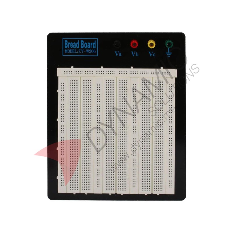 Solderless Breadboard ZY-W206 White 2420 Tie Point Solderless Breadboard ZY-W206 White 2420 Tie Point