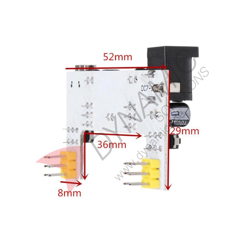 XD-42 Breadboard Power Supply Module 5V 3.3V