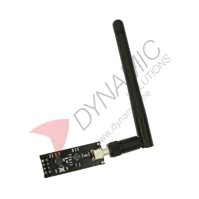 Transceiver module NRF24L01+PA+LNA 2.4 GHz with antenna