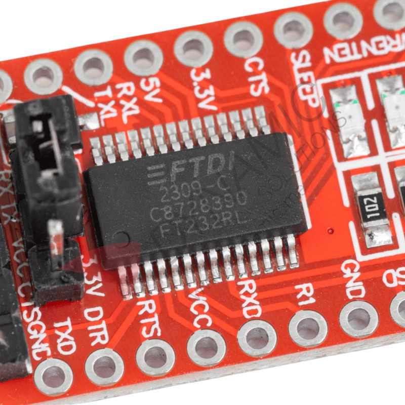 FTDI FT232RL USB-C to TTL Serial Adapter Module (Type-C) – 3.3V/5V FTDI FT232RL USB-C to TTL Serial Adapter Module (Type-C) – 3.3V/5V