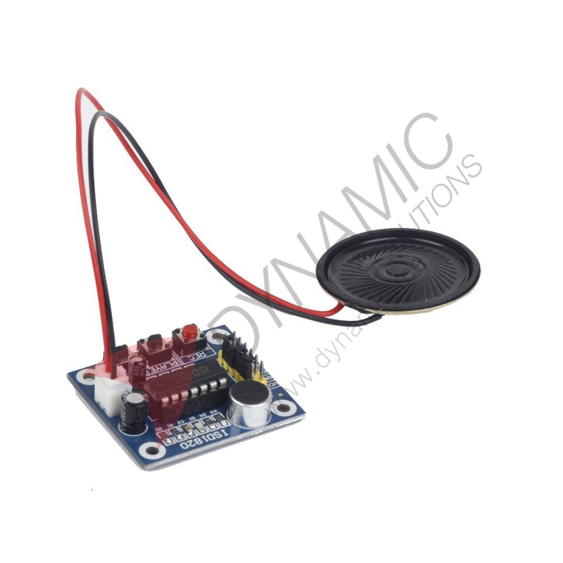 ISD1820 Recording Module Voice Board with Mic – 3V to 5V ISD1820 Recording Module Voice Board with Mic – 3V to 5V
