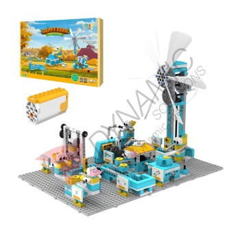 Makerzoid Happy Farm Bountiful Fields Part two - 570+ Bricks (Age 6+)