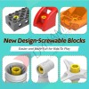 Makerzoid Big Building Blocks - 140+ Bricks (Age 3+) Makerzoid Big Building Blocks - 140+ Bricks (Age 3+)