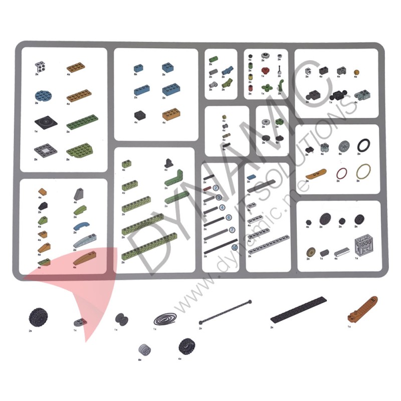 WeDo 2.0 Kit Set Building Blocks Parts (280Pcs) (High Quality)