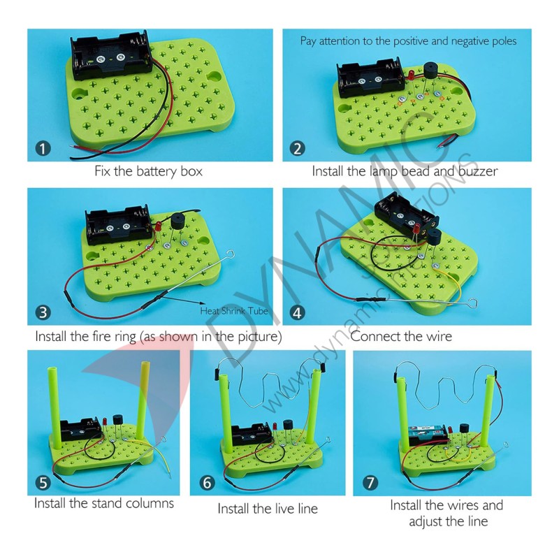 Cross Fire Wire Physical Circuit DIY Kit