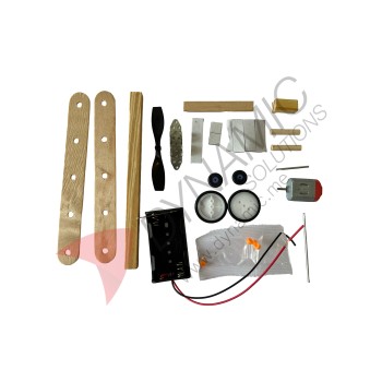 DIY Wind Powered Small Aircraft Kit