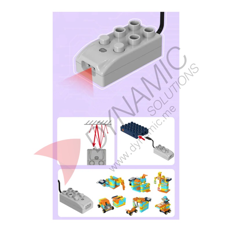 Makerzoid Future Mechanic Scratch Junior - 160+ Bricks (Age 3+)