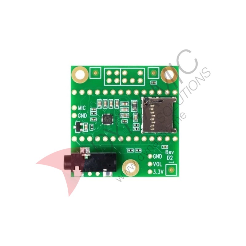 Audio Adapter Board Rev D2 SGTL5000 for Teensy 4