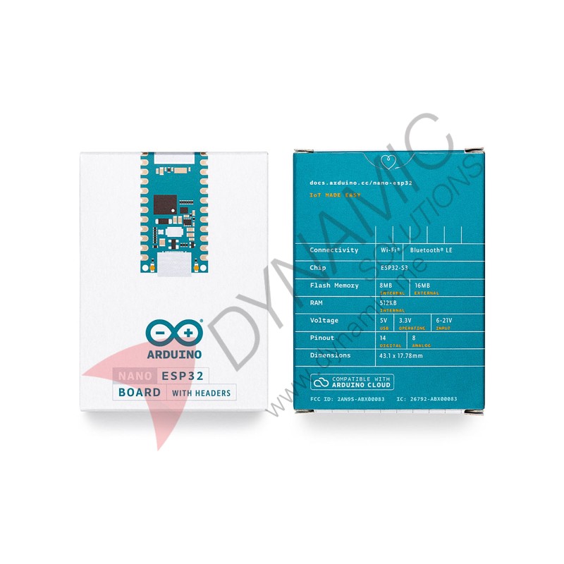 Arduino Nano ESP32 with headers Original