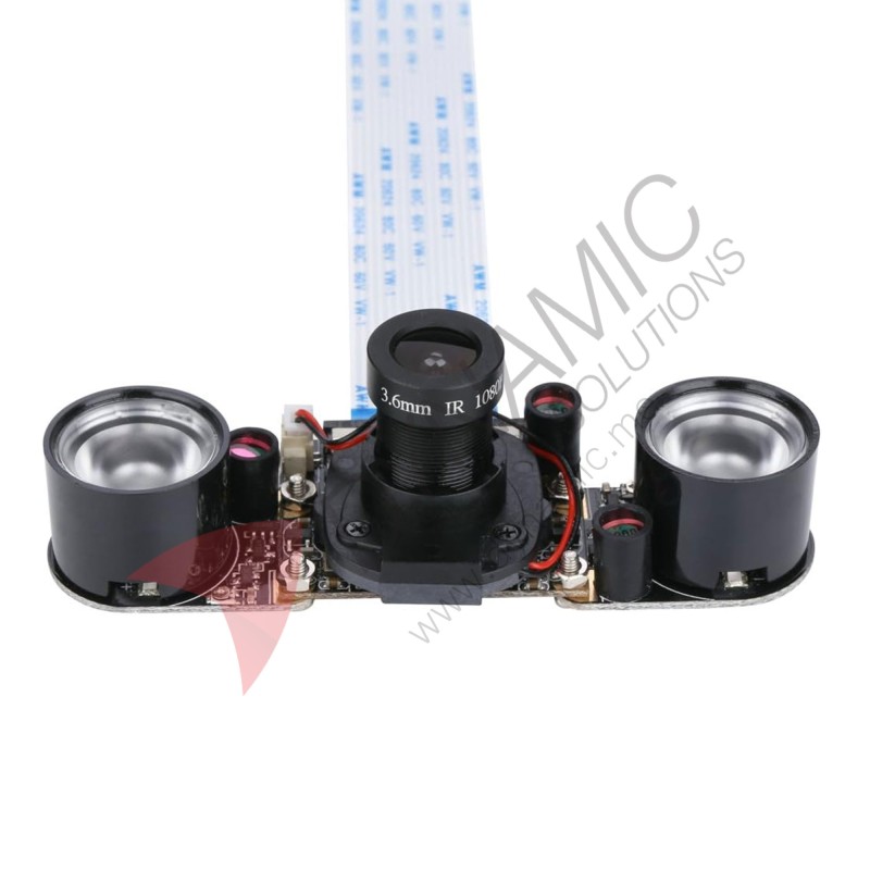 Raspberry Pi 3 Model B+ Camera Module - 5 MP OV5647 Night Vision Raspberry Pi 3 Model B+ Camera Module - 5 MP OV5647 Night Vision