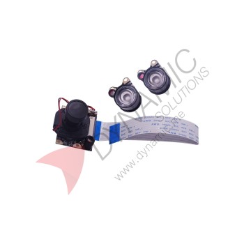 Raspberry Pi 3 Model B+ Camera Module - 5 MP OV5647 Night Vision