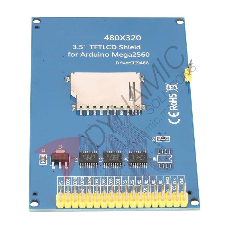 TFT LCD Screen Module 3.5" ILI9486 for Arduino Mega2560